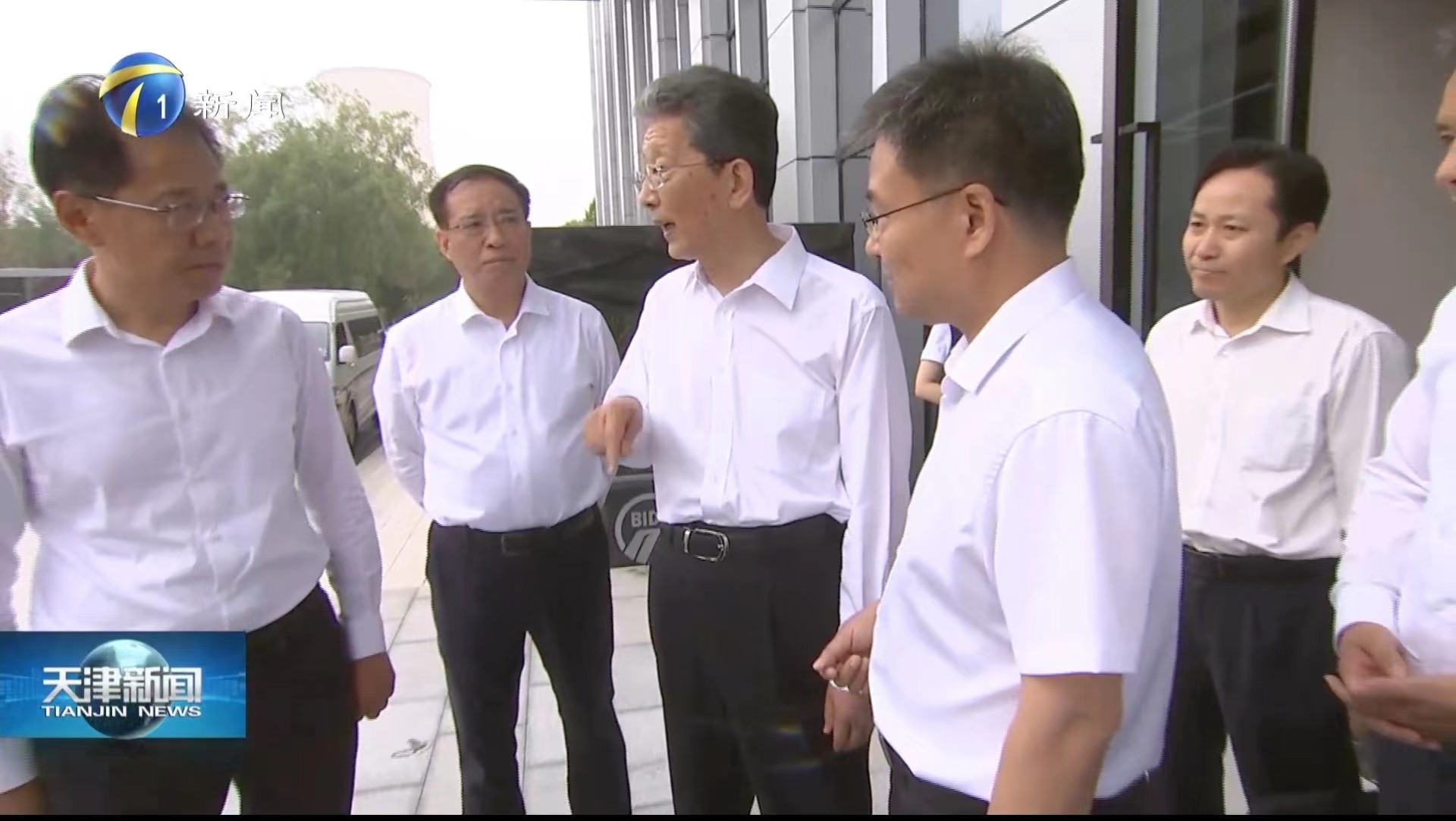 天津市委副書記、市長張工蒞臨中水北方公司調(diào)研指導(dǎo)